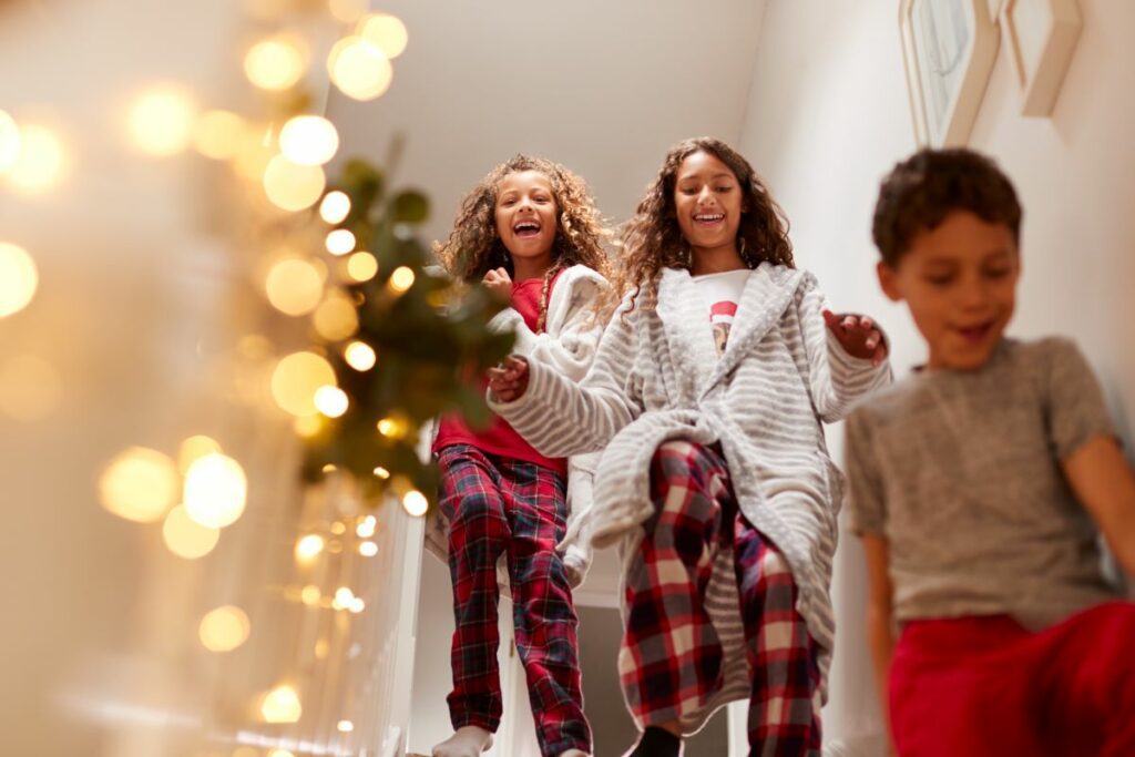 How do parents split Christmas when divorced?