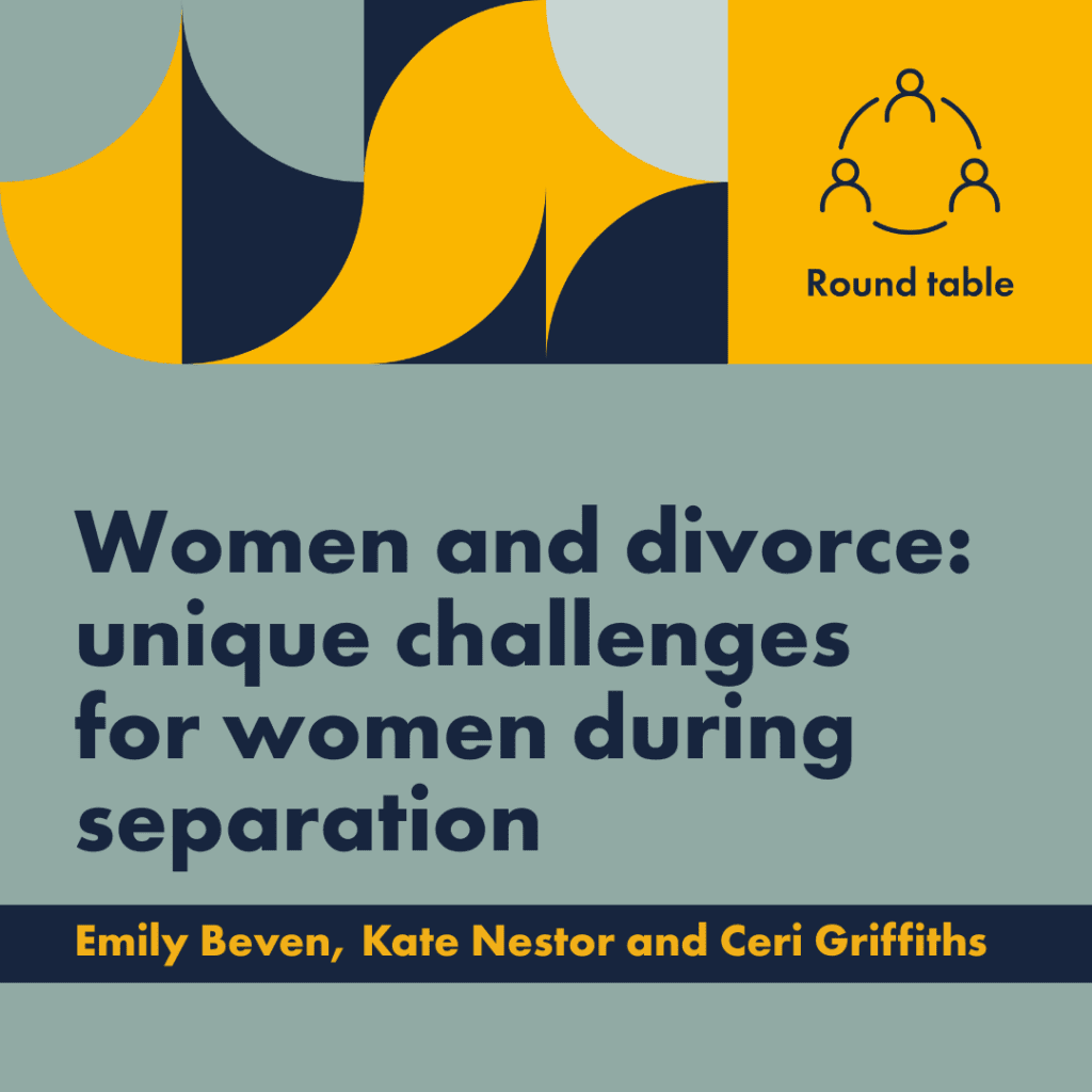 Stowe event: women and divorce