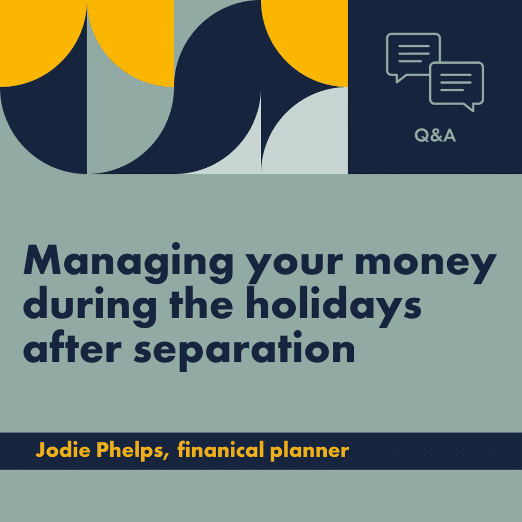 Q&A webinar managing money during holidays