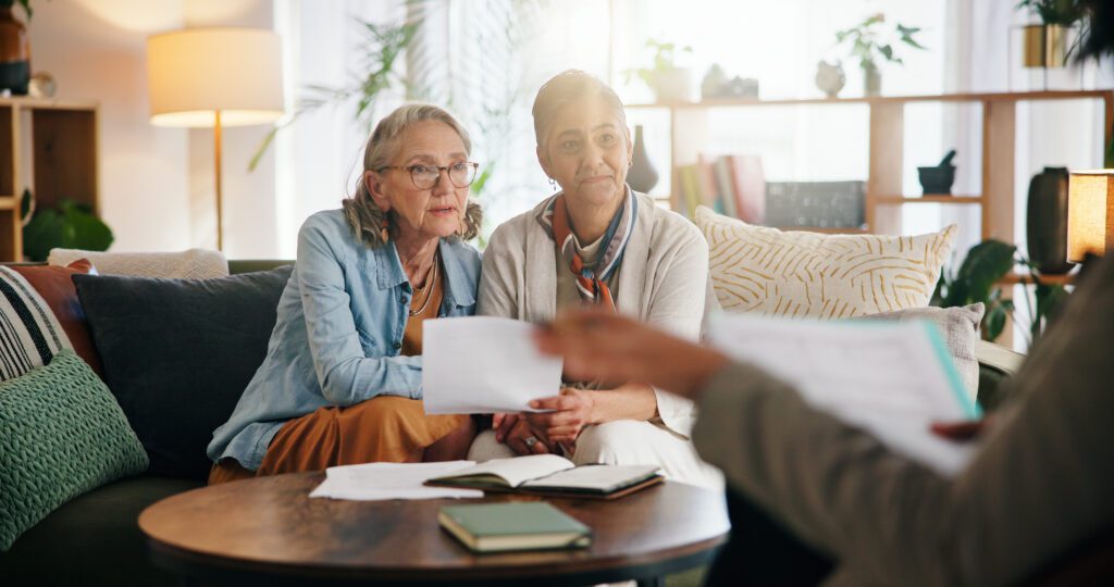 Couple discussing their future together before moving in, illustrating rights for unmarried couples and cohabitation reform.