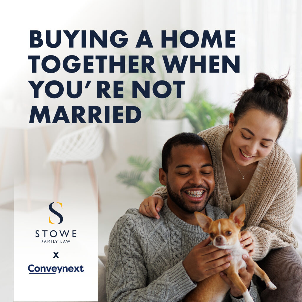 Buying a house together when you're not married
